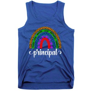 School Principal Rainbow Principal Week Funny Gift Tank Top