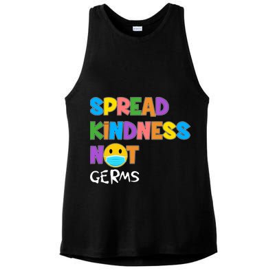 Spread Kindness Not Germs Ladies PosiCharge Tri-Blend Wicking Tank