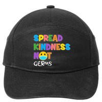 Spread Kindness Not Germs 7-Panel Snapback Hat