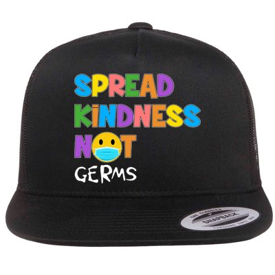Spread Kindness Not Germs Flatbill Hat
