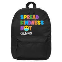 Spread Kindness Not Germs 16 in Basic Backpack