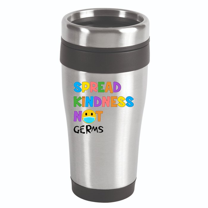 Spread Kindness Not Germs 16oz Travel Tumbler