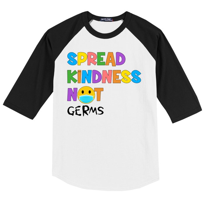 Spread Kindness Not Germs Baseball Sleeve Shirt