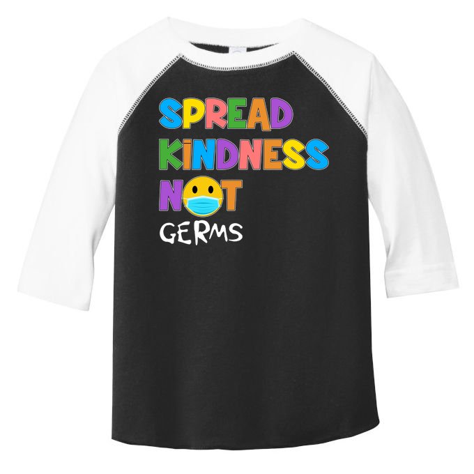 Spread Kindness Not Germs Toddler Fine Jersey T-Shirt