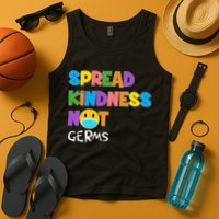 Spread Kindness Not Germs Tank Top