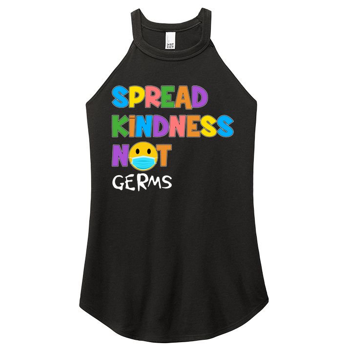 Spread Kindness Not Germs Women's Perfect Tri Rocker Tank