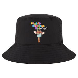 Spread Kindness Not Germs Masked Giraffe Cool Comfort Performance Bucket Hat