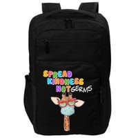 Spread Kindness Not Germs Masked Giraffe Impact Tech Backpack
