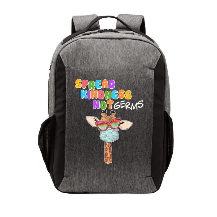Spread Kindness Not Germs Masked Giraffe Vector Backpack