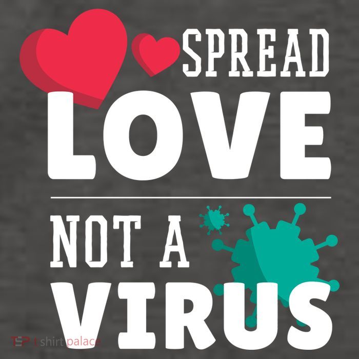 Spread Love Not A Virus Vector Backpack