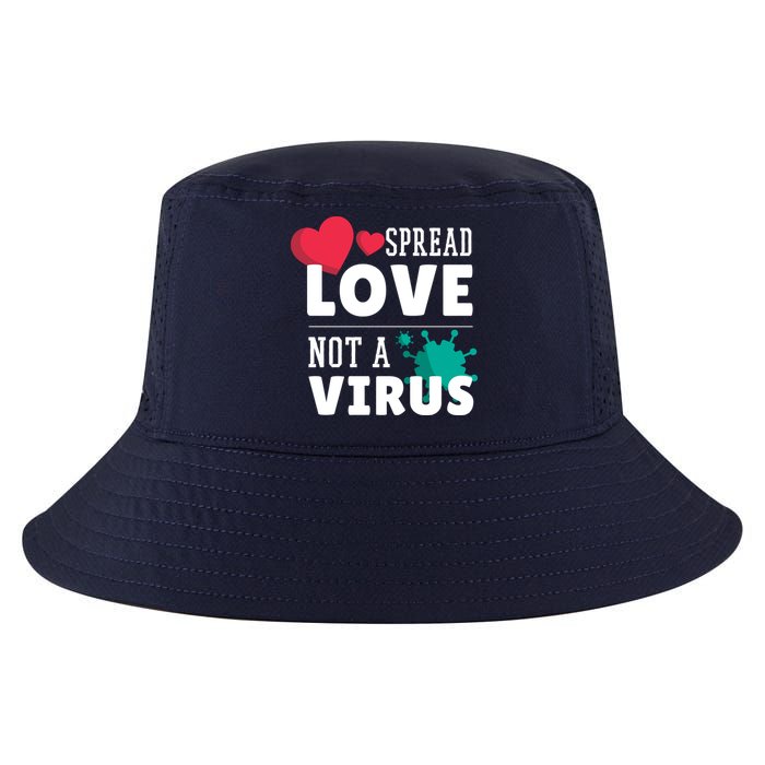 Spread Love Not A Virus Cool Comfort Performance Bucket Hat
