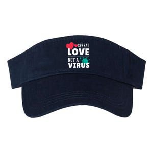 Spread Love Not A Virus Valucap Bio-Washed Visor