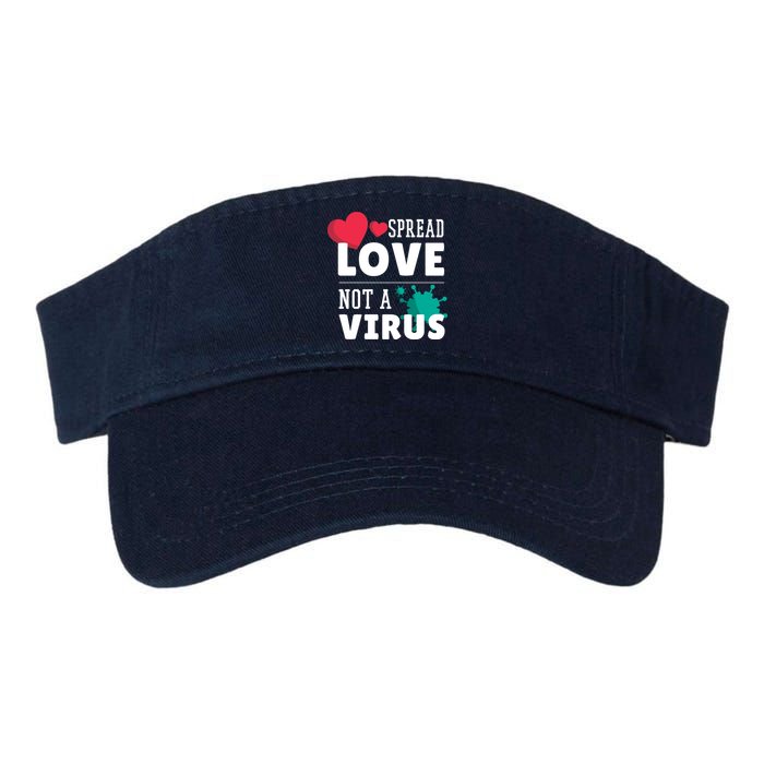 Spread Love Not A Virus Valucap Bio-Washed Visor