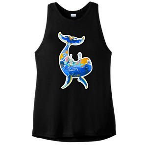 Sprem Whale Sailing Ladies PosiCharge Tri-Blend Wicking Tank