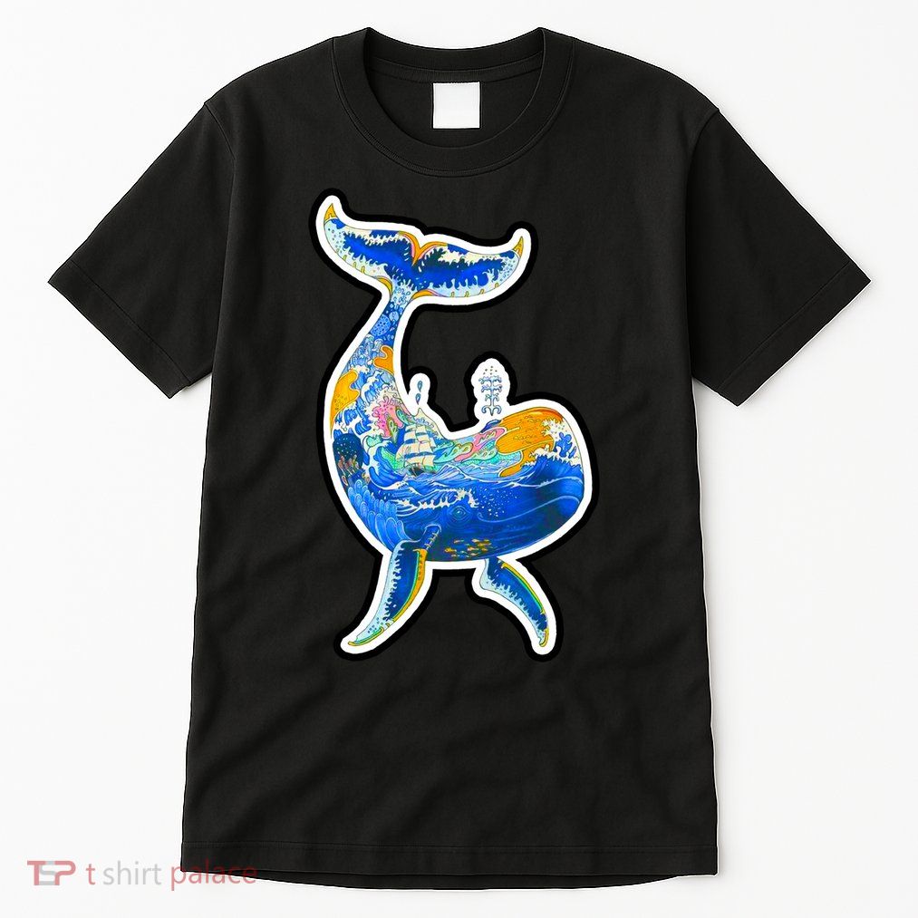 Sprem Whale Sailing Tall T-Shirt