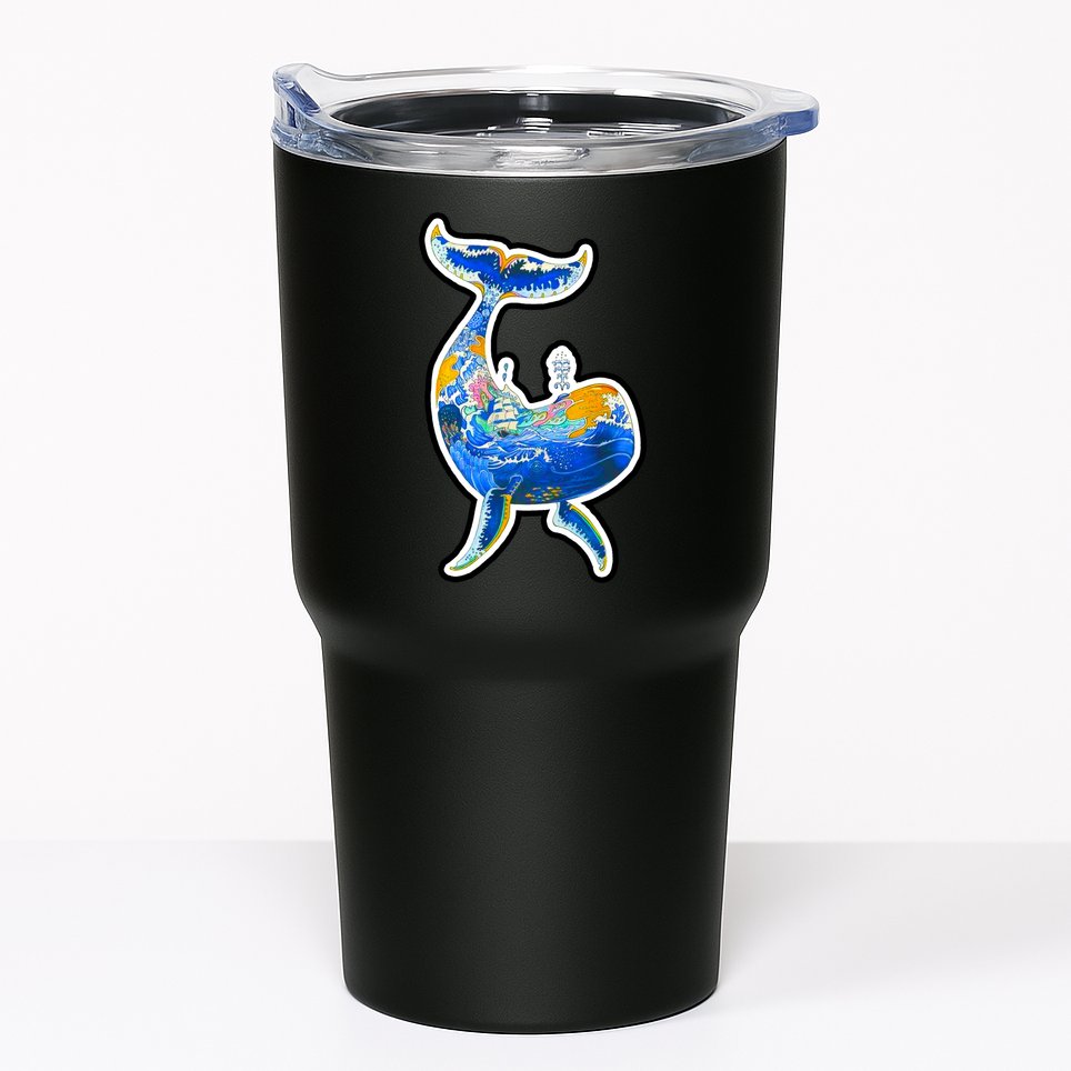 Sprem Whale Sailing Tumbler