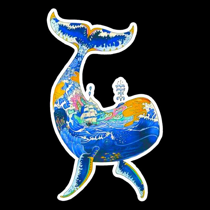 Sprem Whale Sailing Magnet