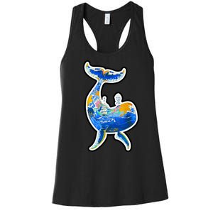 Sprem Whale Sailing Women's Racerback Tank