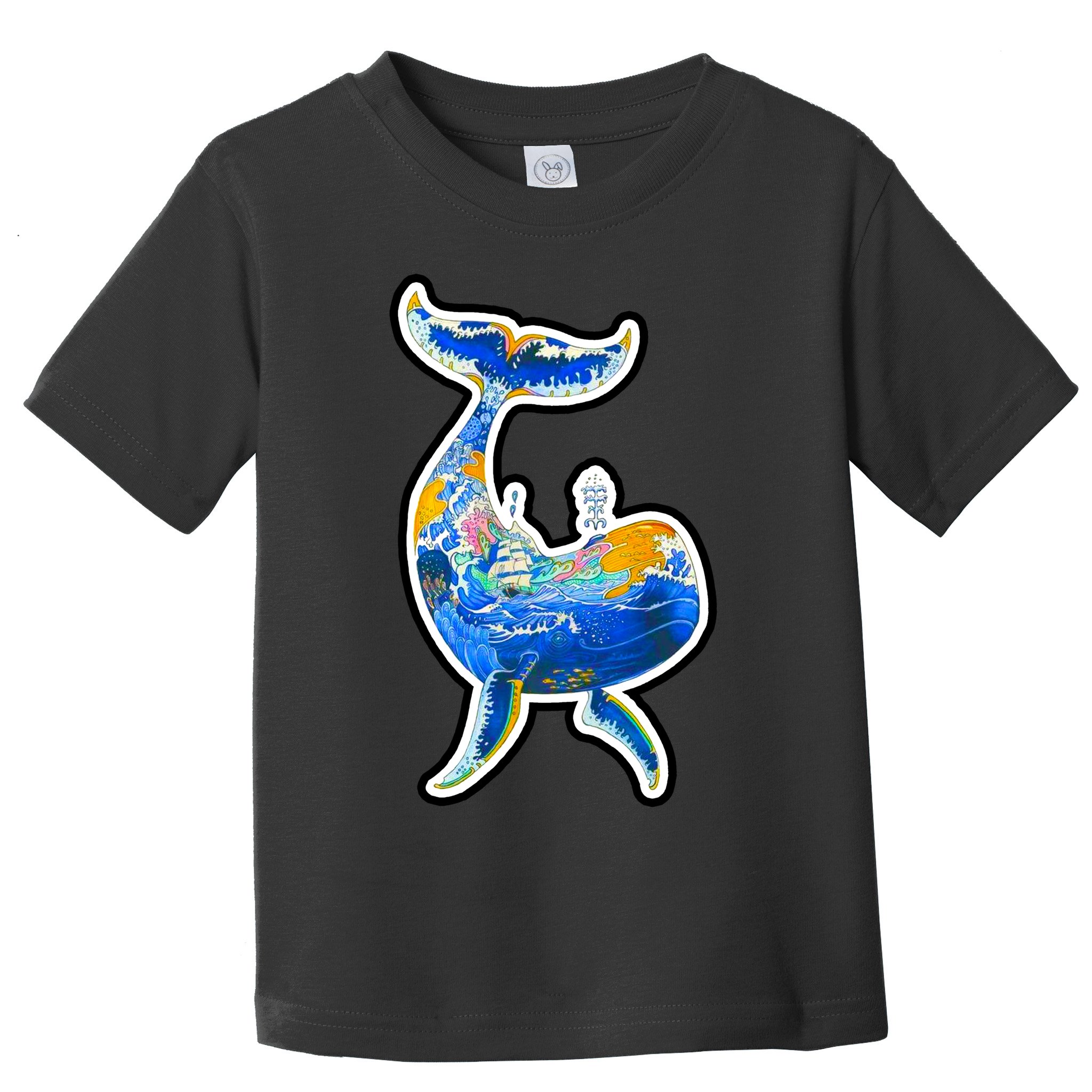 Sprem Whale Sailing Toddler T-Shirt