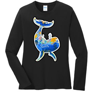 Sprem Whale Sailing Ladies Long Sleeve Shirt