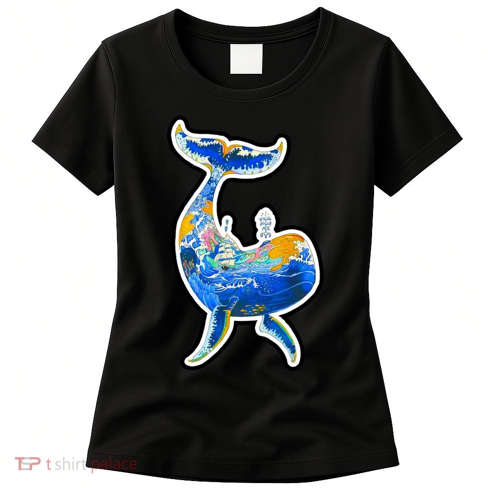 Sprem Whale Sailing Womens T-Shirt