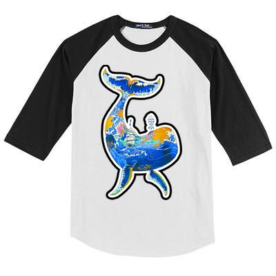 Sprem Whale Sailing Kids Colorblock Raglan Jersey