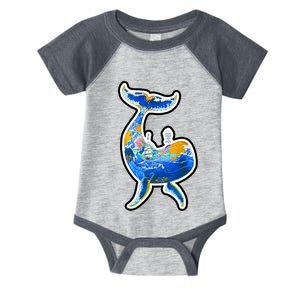 Sprem Whale Sailing Infant Baby Jersey Bodysuit