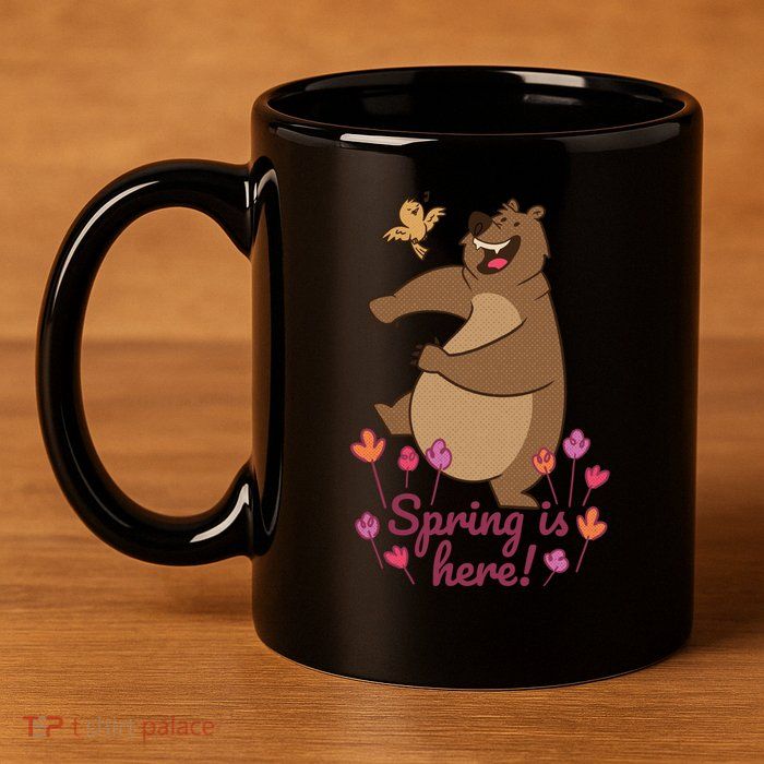 Spring Is Here 11oz C Handle Ceramic Mug