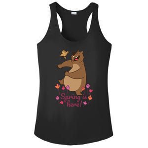 Spring Is Here Ladies PosiCharge Competitor Racerback Tank