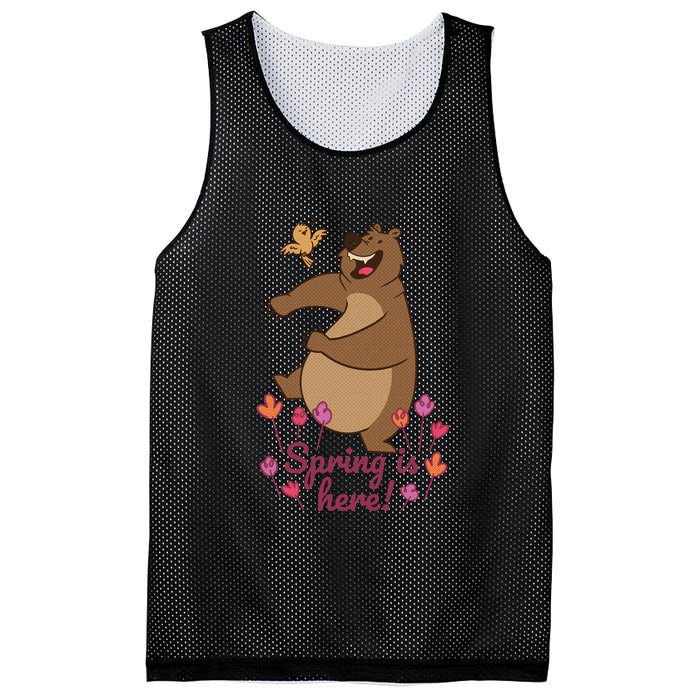 Spring Is Here Mesh Reversible Basketball Jersey Tank