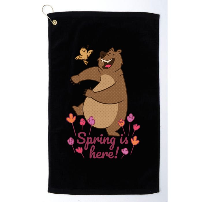 Spring Is Here Golf Towel