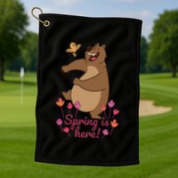 Spring Is Here Golf Towel
