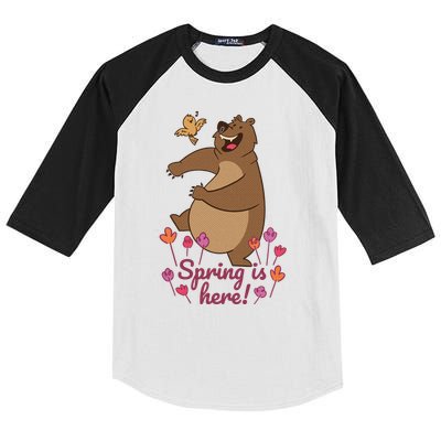 Spring Is Here Kids Colorblock Raglan Jersey