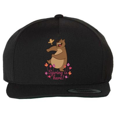 Spring Is Here Wool Snapback Cap
