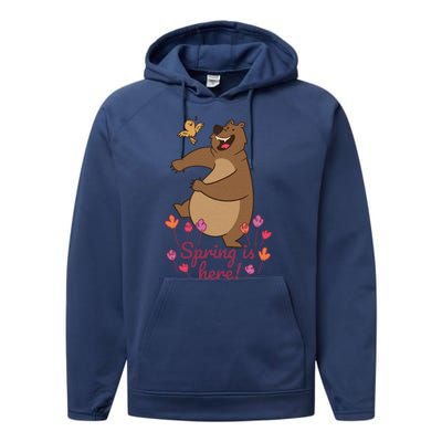 Spring Is Here Performance Fleece Hoodie