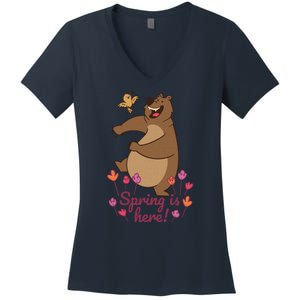 Spring Is Here Women's V-Neck T-Shirt