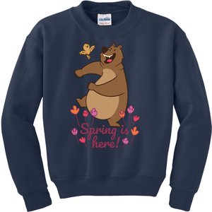 Spring Is Here Kids Sweatshirt