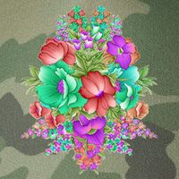 Spring Wild Flowers Bundle Bunch Legacy Tie Dye Trucker Hat