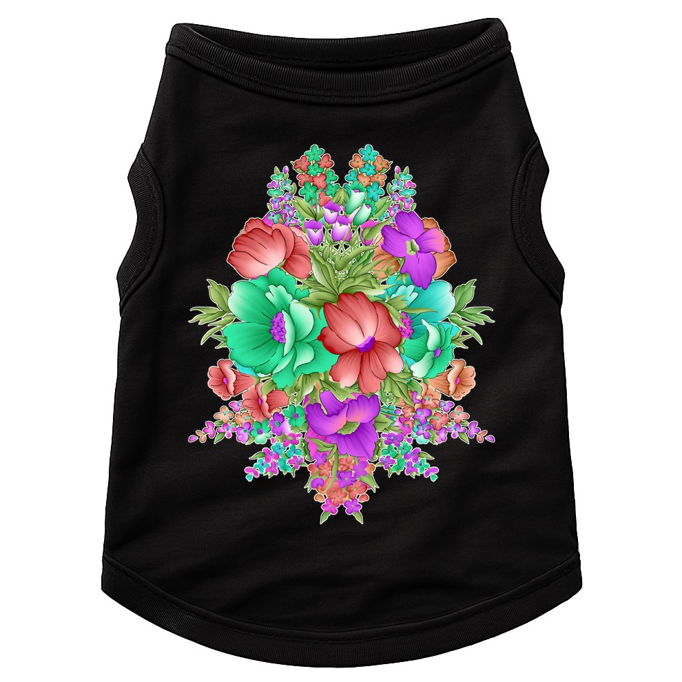 Spring Wild Flowers Bundle Bunch Doggie Tank