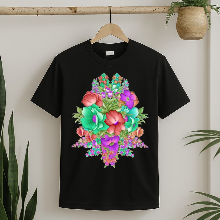 Spring Wild Flowers Bundle Bunch T-Shirt