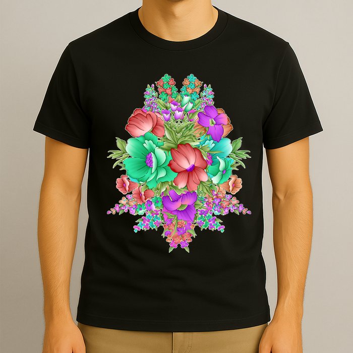 Spring Wild Flowers Bundle Bunch T-Shirt