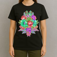 Spring Wild Flowers Bundle Bunch T-Shirt