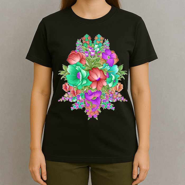 Spring Wild Flowers Bundle Bunch T-Shirt