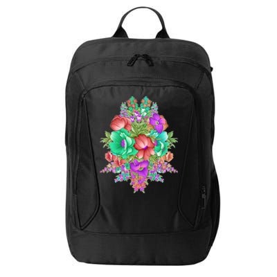 Spring Wild Flowers Bundle Bunch City Backpack