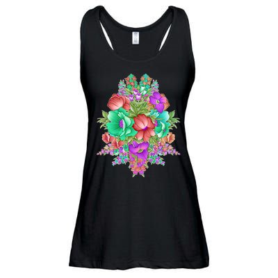 Spring Wild Flowers Bundle Bunch Ladies Essential Flowy Tank