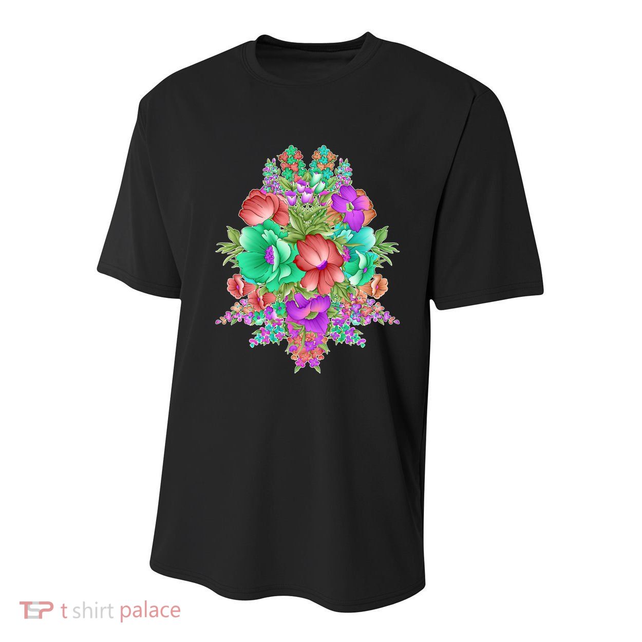 Spring Wild Flowers Bundle Bunch Youth Performance Sprint T-Shirt