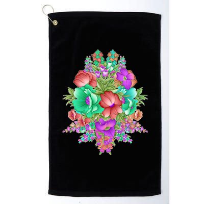 Spring Wild Flowers Bundle Bunch Platinum Collection Golf Towel