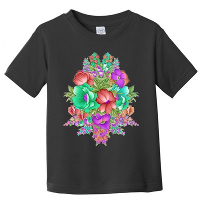 Spring Wild Flowers Bundle Bunch Toddler T-Shirt