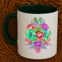 Spring Wild Flowers Bundle Bunch Mug