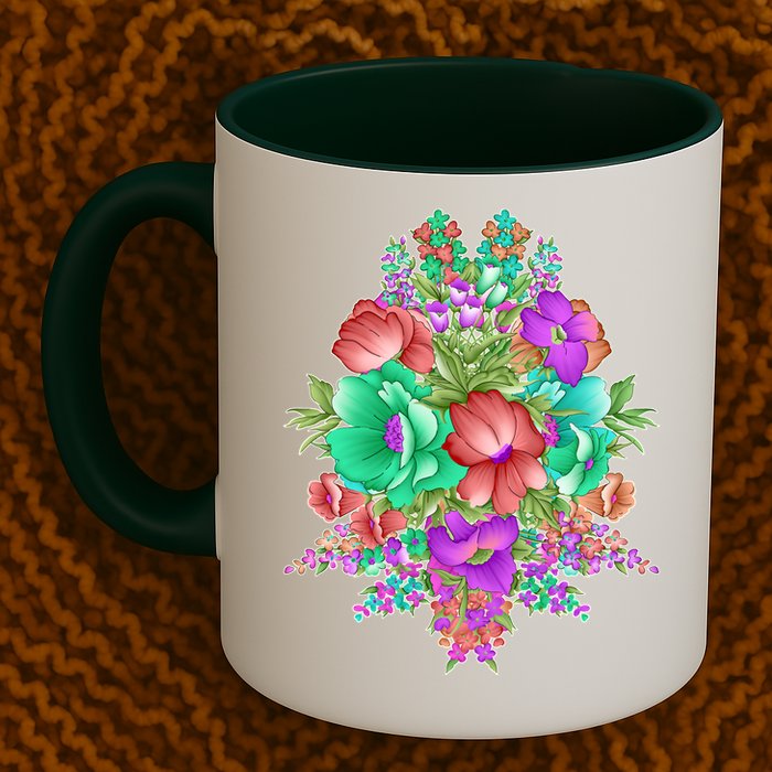 Spring Wild Flowers Bundle Bunch Mug